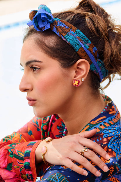 Abstract Blob Stud Earrings