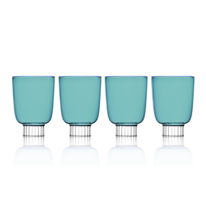 Romantic Stemless Wine Glasses