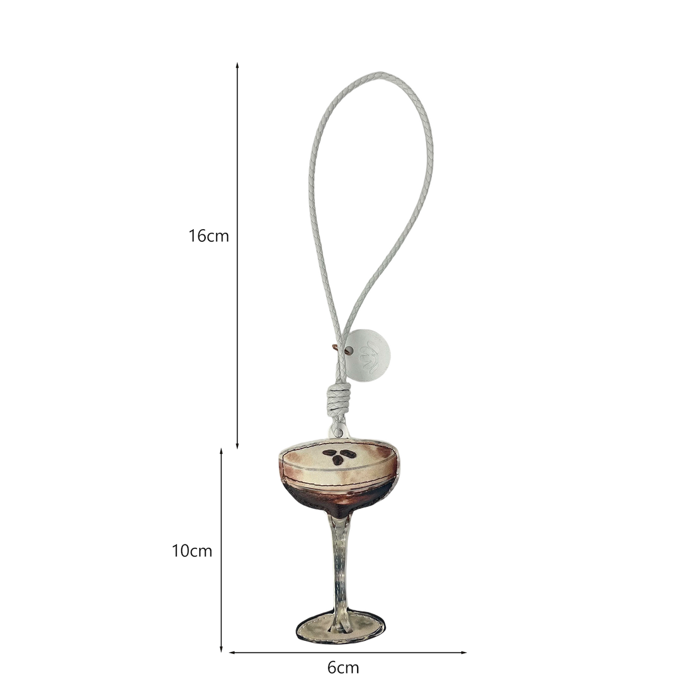 Espresso Bag Charm