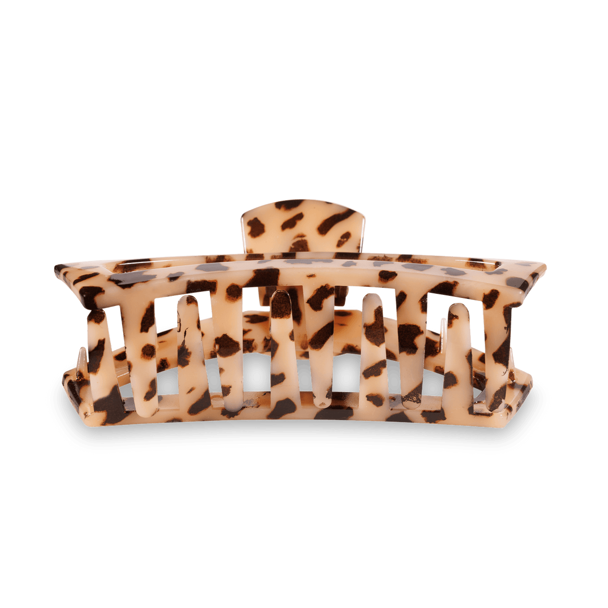 Open Blonde Tortoise Large Hair Clip